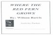  · Where the Red Fern Grows Chapters 1-7 FOCUS ACTIVITY . Where the Red Fern Grows . Where the Red Fern Grows . Grows. Name @ Name ...