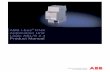 ABB i-bus KNX Application Unit Logic ABL/S 2.1 … Application Unit Logic © 2010 ABB STOTZ-KONTAKT GmbH 1 ABB i-bus£ KNX Contents Page 1 General 4 1.1 Product and functional overview.....5