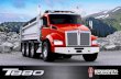 T880 Six Axle Dump Truck - Kenworth Sales Company · Advanced technology and street-smart design – sloped hood, ... • Fuller manual transmissions ... • High-route piping to