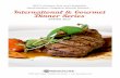 BCC’s Culinary Arts and Hospitality Administration ... · International & Gourmet Dinner Series SPRING 2017 BCC’s Culinary Arts and Hospitality Administration programs extend