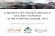 A Model for the Intrusive Sequence and Skarn Formation at ... · A Model for the Intrusive Sequence and Skarn Formation at the Antamina Deposit, Peru S A Mrozek, Z Chang, and L D