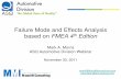 Failure Mode and Effects Analysis based on FMEA 4 th …static.squarespace.com/.../FMEA+Webinar+core+tools.pdf · Failure Mode and Effects Analysis based on FMEA 4 th Edition ...