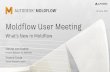 Moldflow User Meeting - Startseite - ComputerKomplett · Moldflow | Quarterly Cadance 2016 Jan Mar Apr 2017 FCS * Cloud access for Insight users * Foaming with Core Back * Foaming