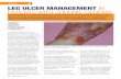 Review Review LEG ULCER MANAGEMENT IN … · Review Review 50 Wound Essentials Figure 5.Toe bandaging.• Volume 2 • 2007 Management of chronic odema Lymphoedema management comprises