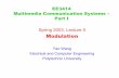 Modulation - Department of Electrical & Computer …eeweb.poly.edu/~yao/EE3414_S03/lect5_modulation.pdfSpring 2003, Lecture 5 Modulation ... • Need for Modulation in Communication