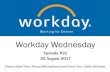 Workday Wednesday - denvergov.org · Workday Wednesday Episode #21 30 August ... HCM –Worker Profile ... hiring managers, interview team members, support staff, budget management