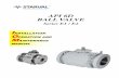 API 6D BALL VALVE - StarVal · 2/20 API 6D TRUNNION MOUNTED BALL VALVE General Instructions This manual provides installation, operation and maintenance …