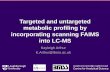 Targeted and untargeted metabolic profiling by ... · Targeted and untargeted metabolic profiling by incorporating scanning FAIMS into LC-MS ... 1489 95.06 1073 x104 Precursor ion