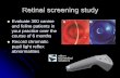Retinal screening study - animal-eye-iowa.com in an Excel sheet) ... illumination Any history of ... Visit our retinal screening study webpage for testing protocols and movies a a