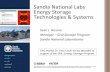 Sandia National Labs Energy Storage Technologies & Systems · Energy Storage Technologies & Systems ... chemistry for large scale storage. ... Handbook Updated Now interactive