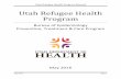 Utah Refugee Health Programhealth.utah.gov/epi/healthypeople/refugee/refugee_program_manual.pdfUtah Refugee Health Program Manual Utah Refugee Health ... Syria and Uzbekistan. ...
