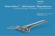VariAx Distal Radius Locking Plate System - … · VariAx™ Distal Radius Locking Plate System ... custom angulation. This may allow ... Handle Cross-Pin Blade 2.3mm/2.7mm