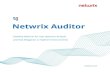 Netwrix Auditor · Netwrix Auditor for SQL Server Netwrix Auditor for Windows Server ... It also ensures easy access to your complete audit trail for more than 10 years.