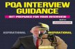 PQA INTERVIEW GUIDANCE - Home - Leicestershire Fire … · PQA INTERVIEW. GUIDANCE. ... of the PQA’s in this guidance because this will enable you to ... • Is committed to the
