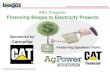 ABC Presents: Financing Biogas to Electricity Projects Presents: Financing Biogas to Electricity Projects ... Cat Power Finance ... owns and operates biomass projects.
