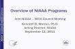 Overview of NIAAA Programs m lism m · lism m m Overview of NIAAA Programs Joint NIAAA ... lism In fact, alcohol is ... Further elucidation of underlying etiologic mechanism(s) ...