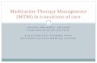 Medication Therapy Management (MTM) in transitions of … · Medication Therapy Management (MTM) in transitions of care . ... Project RED (Re-Engineered DC ... Medication Therapy