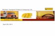Shriram Transport Finance Company Ltd.stfc.in/pdf/investor-presentation/ip-apr-11.pdf · Shriram Transport Finance Company Limited ... 22 Valuation Skills & Recovery/Collection Operation