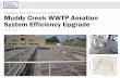 Metropolitan Sewer District of Greater Cincinnati Muddy ... Creek WWTP Aeration System Efficiency Upgrade Brian Mumy, P.E., Brown and Caldwell Ryan Welsh, P.E., Metropolitan Sewer