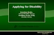 Applying for Disability - The Ehlers Danlos Society for Disability Jonathan Rodis, National Disability Advocate Kathleen Kane, ESQ Disability Attorney SPILLANE LAW OFFICES Making the
