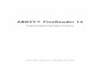 ABBYY® FineReader 14help.abbyy.com/static/guides/finereader/14/Administrators_Guide...See viis sobib kõigile litsentsitüüpidele, ... Kui ABBYY FineReader 14 juurutamiseks kasutatakse