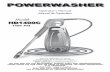 Model - Power Washers from Power Washer.US | Pageshdpowerwasher.com/pdf/1400c.pdf · Model: Warranty Registration by Internet ... MISSING PARTS AND TROUBLESHOOTING VISITEZ NOTRE SITE