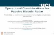 Operational Considerations for Passive Bistatic …tangentlink.com/wp-content/uploads/2014/12/3...Operational Considerations for Passive Bistatic Radar Presented at 1st RADAR Conference