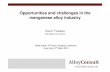 Opportunities and challenges in the manganese alloy …alloyconsult.com/files/MB_HK_Mn_Mar_2013.pdf · Opportunities and challenges in the manganese alloy industry Kevin Fowkes Managing