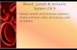 Blood, Lymph & Immune System CH 9healthoccstudentportal.weebly.com/uploads/8/4/6/3/8463765/blood...Blood, Lymph & Immune System CH 9 •Blood, ... –Leukopoiesis ... blood-clotting