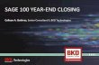 SAGE 100 YEAR-END CLOSING - Financial Accounting 100 YEAR-END CLOSING Colleen A. Gutirrez, Senior Consultant II, BKD Technologies
