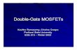 Double-Gate MOSFETs - UValbailon/Docencia/MUI-TIC/00.IES/... · Double-Gate MOSFETs Kavitha Ramasamy, Cristina Crespo Portland State University ECE 515 – Winter 2003