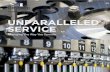 UNPARALLELED SERVICE - Bevcorp · Bevcorp is a full-service provider of packaging equipment and parts for the beverage industry. ... deaeration process. ... Troubleshooting and tech
