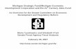 Michigan Strategic Fund/Michigan Economic … Strategic Fund/Michigan Economic Development Corporation and the 21st Century Jobs Fund An Overview for the Senate Committee on Economic