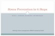 Stress Prevention in 6 Steps - eapa.comeapa.com/wp-content/uploads/2015/05/Stress-Prevention-in-6-Steps... · Stress Prevention in 6 Steps Putting stress management FIRST instead