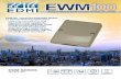 EWM100 - edmi-meters.com ADVANCED GSM/GPRS ... EWM100 – Advanced GSM/GPRS Modem for Remote Metering Applications EWM SERIES 2G & 2.5G. ... • GSM Quadband (850/900/1800/1900 ...