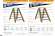 W380 Series MODEL W390 Series - WESCO International · are up to five times stronger than code ... confidence in Werner products and services are a top ... Extension Planks .....A10