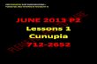 JUNE 2013 P2 Lessons 1 Cunupia 712-2652 · JUNE 2013 P2 Lessons 1 Cunupia 712-2652 . oqsgcm 300 V. ID. _axv soluble solúble nolo v o k \ d -add ßaC\ ßQC( Q uecpaec ccdQ C) —Ccvo