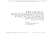 NEURAL INFORMATION PROCESSING SYSTEMS - …robertmarks.org/...AnArtificialNeuralNetworkForSpatioTemporal.pdfNEURAL INFORMATION PROCESSING SYSTEMS ... "An artificial neural network