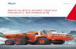 ARTICULATED DUMP TRUCKS PRODUCT INFORMATION · built by moxy’s technology and presented by doosan infracore. growing, enhancing technology, increasing the product offering and providing