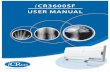 iCR3600SF USER MANUAL - icrcompany.com€¦ · iCR 3600 SFTM – User Manual Safety Information Read and understand the installation and operating instructions before applying power