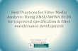 Best Practices for Filter Media Analysis: Using ANSI/AWWA ... · • Granular filter media standard since 1950 • References NSF, ... –AWWA B100 values do not match ASTM E11 values