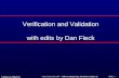 Verification and Validation - Home | George Mason …€¦ · PPT file · Web view · 2008-05-08Chapter 22 Slide * Objectives To introduce software verification and validation and