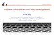 Graphene: Continuum Mechanics and Atomistic Modeling …ruihuang/talks/IHPC2011_1.pdf · Graphene: Continuum Mechanics and Atomistic Modeling Rui Huang Center for Mechanics of Solids,