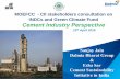MOEFCC - CII stakeholders consultation on INDCs …wbcsdcement.org/pdf/cement industry perspective on INDCs...MOEFCC - CII stakeholders consultation on INDCs and Green Climate Fund