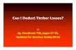 Can I Deduct Losses? -  ·  · 2015-03-02Can I Deduct Timber Losses? ... Loss Workbook No. 2194 Disaster Losses Kit ... Casualty Loss Deduction In addition, the IRS may postpone