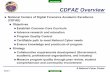 CDFAE Overview - CSRC Overview! National Centers of ... Education model based upon core learning objectives ... and Industry. A National Cyber Center Slide 6 UNCLASSIFIED