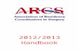ARCS Handbook Inception date October 2006 · Web viewARCS Handbook Table of Contents Page(s) ACCREDITATION ACCREDITATION COUNCIL FOR GRADUATE MEDICAL EDUCATION 5 ACCREDITATION and