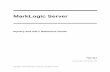 XQuery and XSLT Reference Guide - MarkLogic 9 … Server Table of Contents MarkLogic 9—May, 2017 XQuery and XSLT Reference Guide—Page 3 3.11.9 Partial Function …
