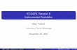 ECO375 Tutorial 8 Instrumental Variables - WordPress.com · ECO375 Tutorial 8 Instrumental Variables Matt Tudball University of Toronto Mississauga November 16, 2017 Matt Tudball
