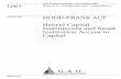 GAO-12-237, DODD-FRANK ACT: Hybrid Capital … ACT Hybrid Capital Instruments and Small Institution Access ... Trust preferred securities offer tax advantages that make them cheaper